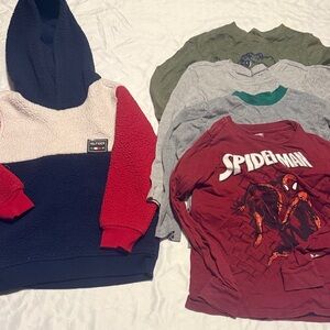 Boys long sleeved shirts